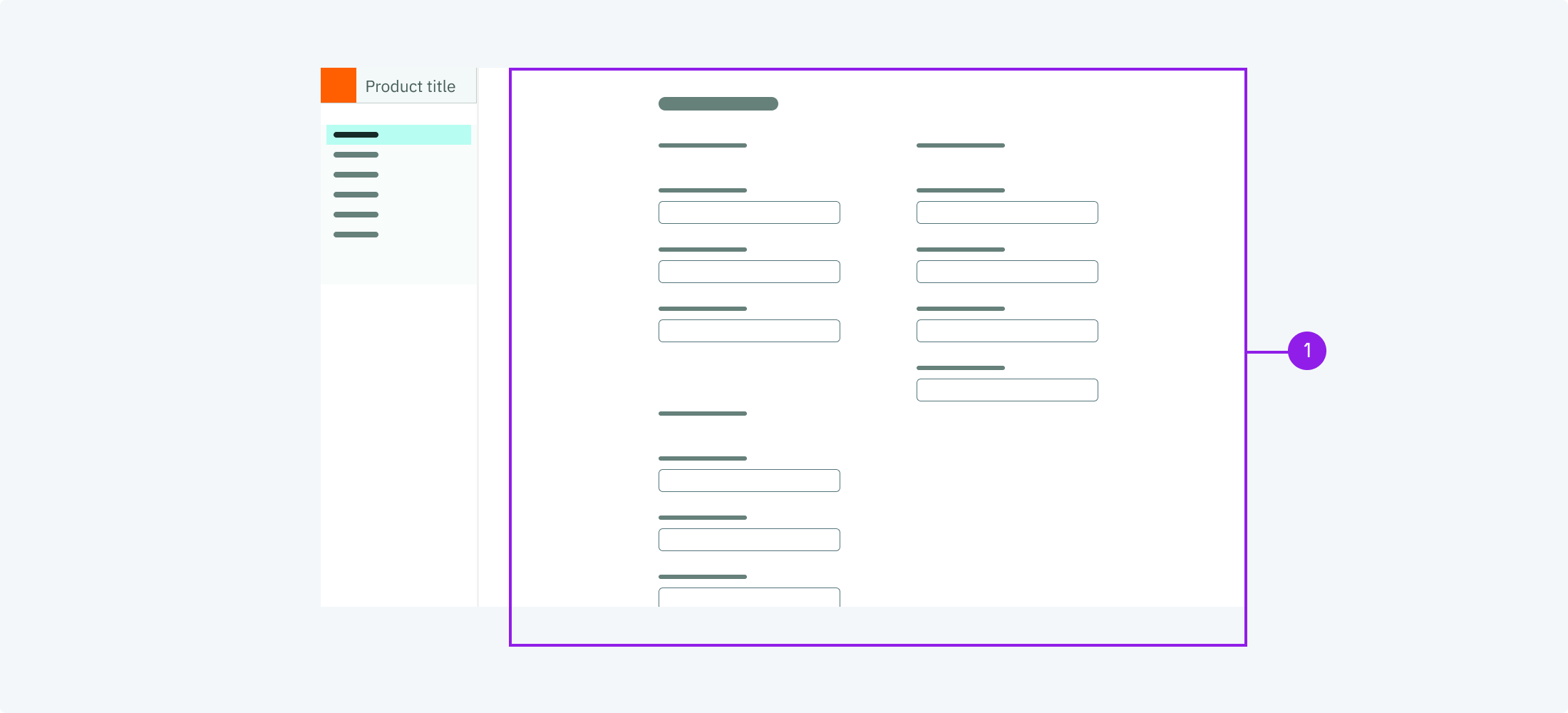 settings as drawer